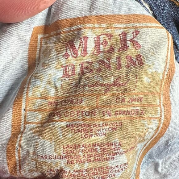 MEK| Slight Factory Distressed New Mazatlan Boot CutāDenimāJeans - Picture 5 of 7